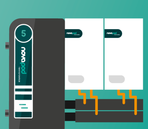 Photo of CHC Group NovaPod Transformer Install